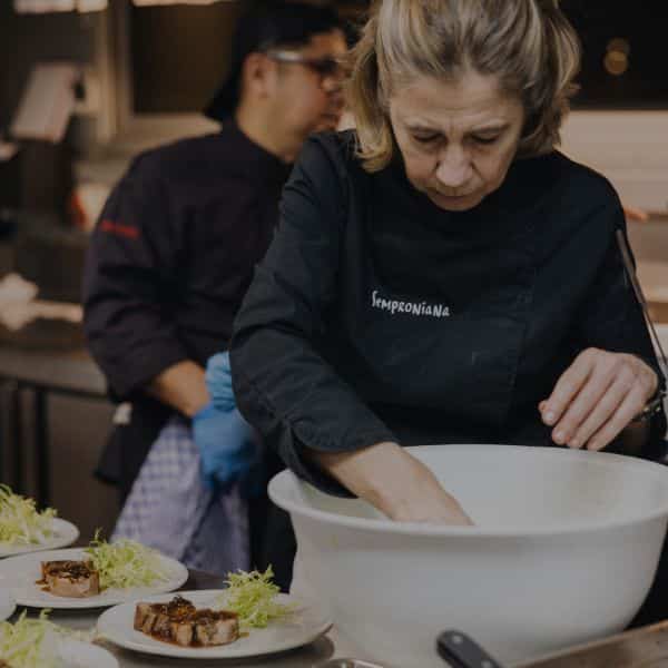 Sopar especial calçots a Ca la Nuri amb la xef Ada Parellada. | Família Nuri