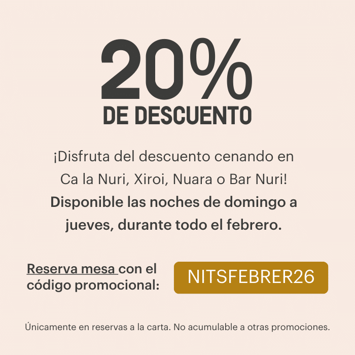 20% de descompte les nits de febrer | Família Nuri