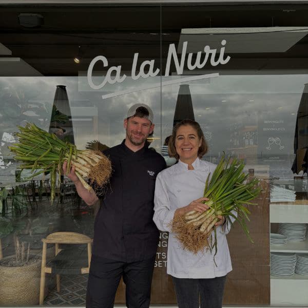Ada Parellada calçots vora el mar I Familia Nuri