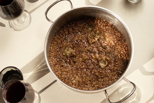 Paella beef cheek Nuara I Familia Nuri