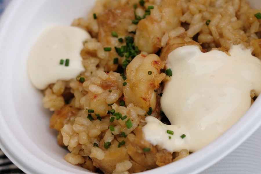 Arròs de Pollastre i Gambes al Mercat de Mercats | Família Nuri
